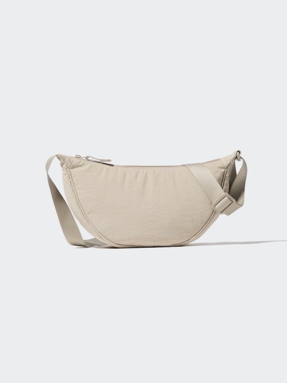 Uniqlo Crescent Crossbody Bag – Beige | Like New